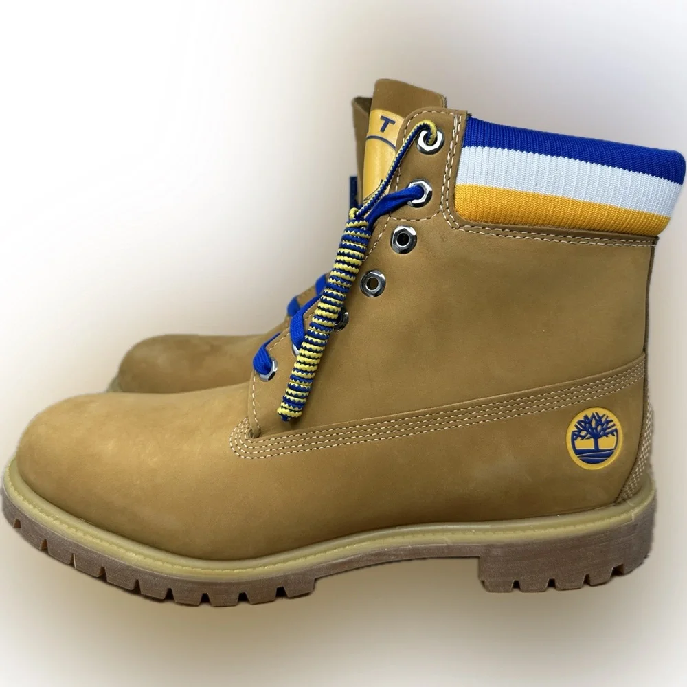 New Timberland‎ Golden State Warriors Men Size 14 The City Hardwood Classics